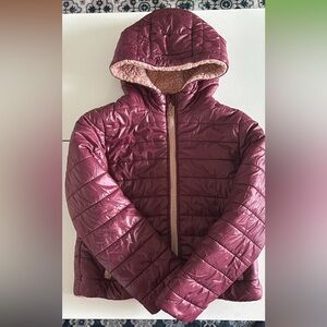 Michael Kors Kids Puffer Jacket - Burgundy